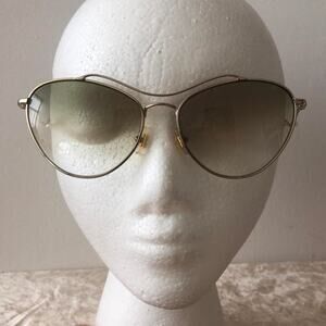 Miu Miu Silver Frame Glasses